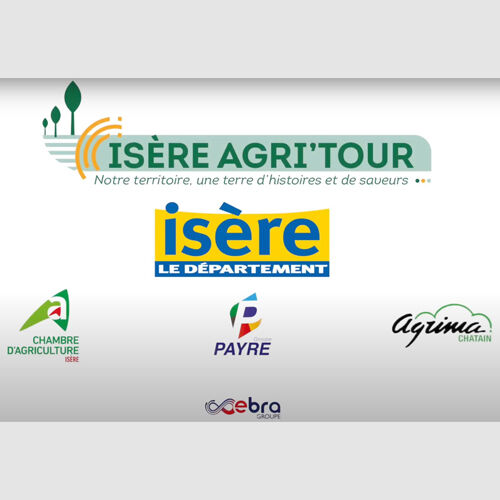 Partenaire d'Isère Agri'Tour 2023 Partenaire d'Isère Agri'Tour 2023